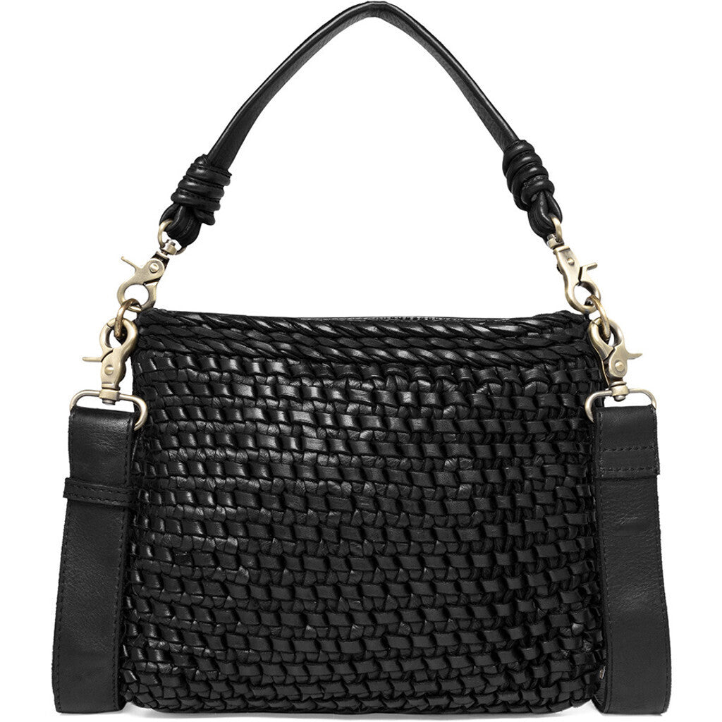 Cross over taske i flettet skind fra Depeche