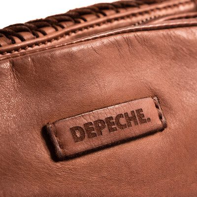 Cross over taske i flettet skind fra Depeche