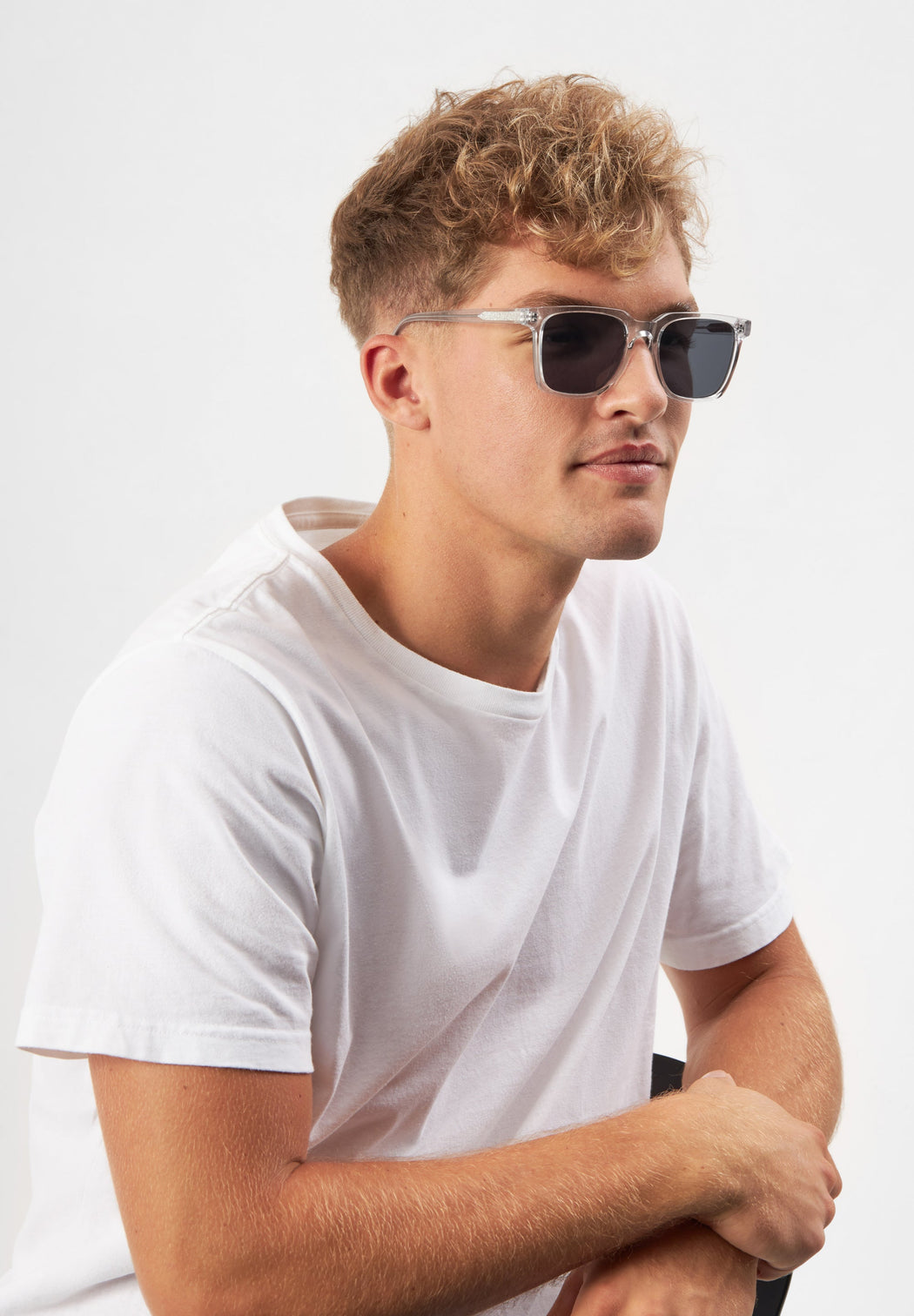 Solbrille model Rubino Clear fra ECO Shades