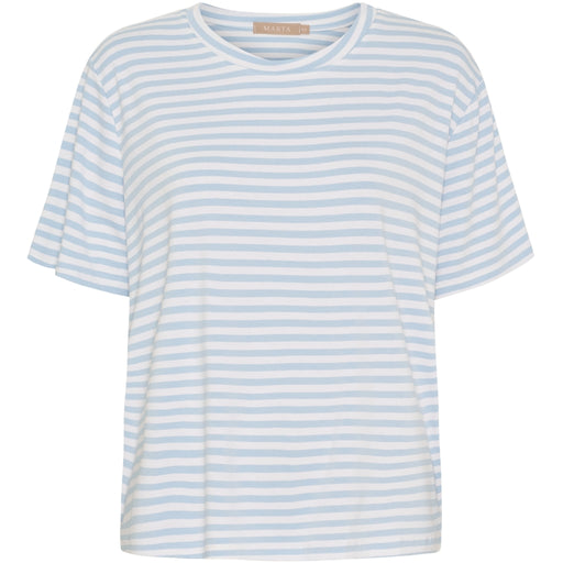 T-shirt med striber model Enrica fra Marta du Chateau