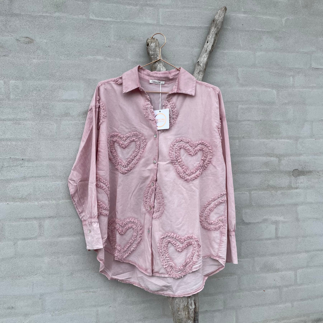 Skjorte med hjerte fra Cabana Living