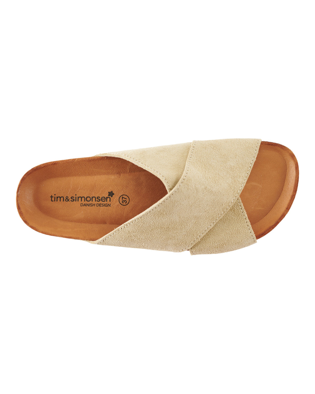 Sandal model Annet sand orange