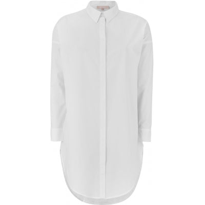 Skjorte model freedom poplin hvid fra Soft Rebels