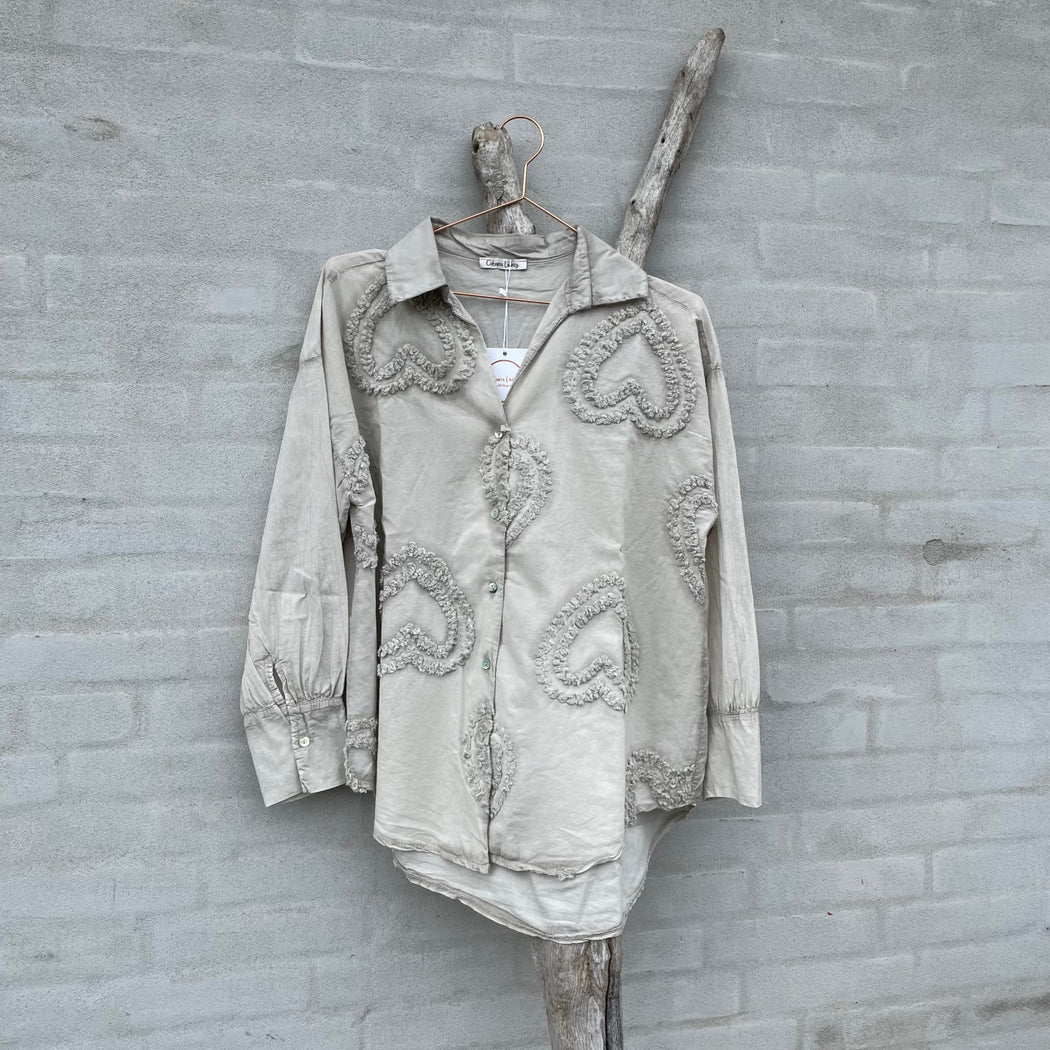 Skjorte med hjerte fra Cabana Living