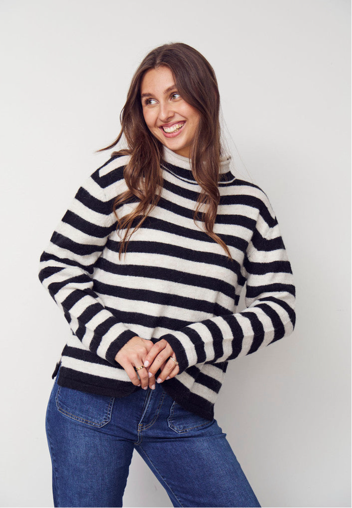 Strik med striber model Anna fra Isay