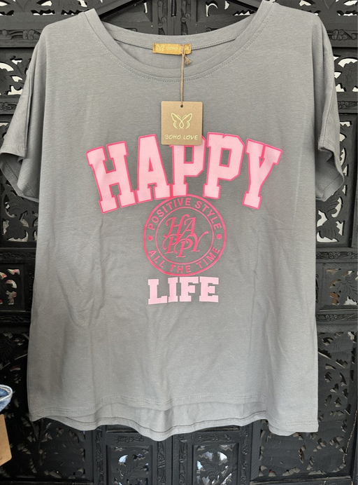 T-Shirt BoHo Love model Happy