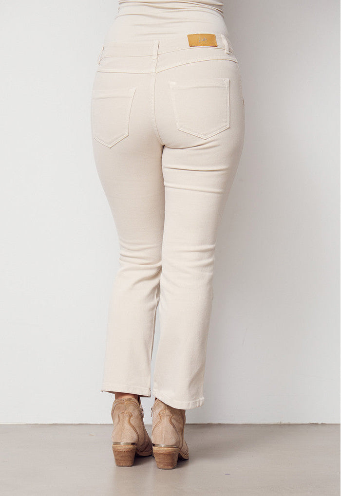 Jeans model Como Flare twill fra Isay