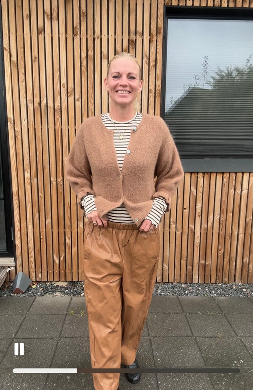 Bukser fra BoHo Love i coated viscose