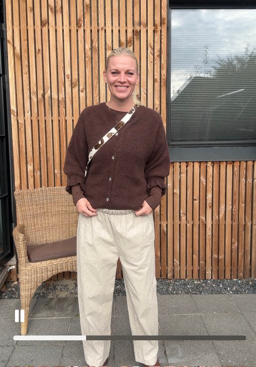 Bukser fra BoHo Love i coated viscose