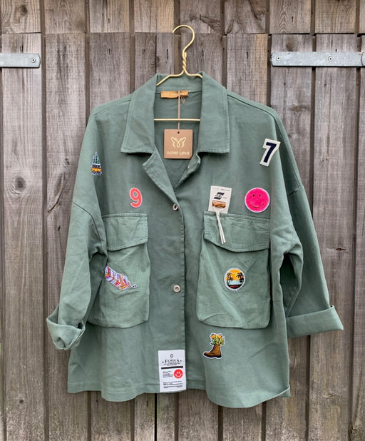 Jakke military fra BoHo Love