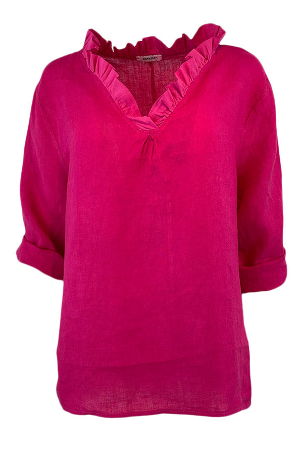 Hørbluse model Ann fra Skovbjerg