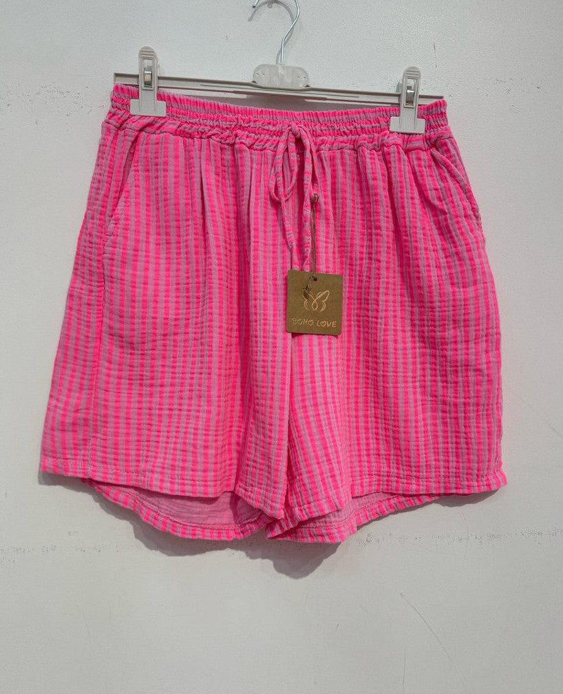 Shorts med striber fra BoHo Love