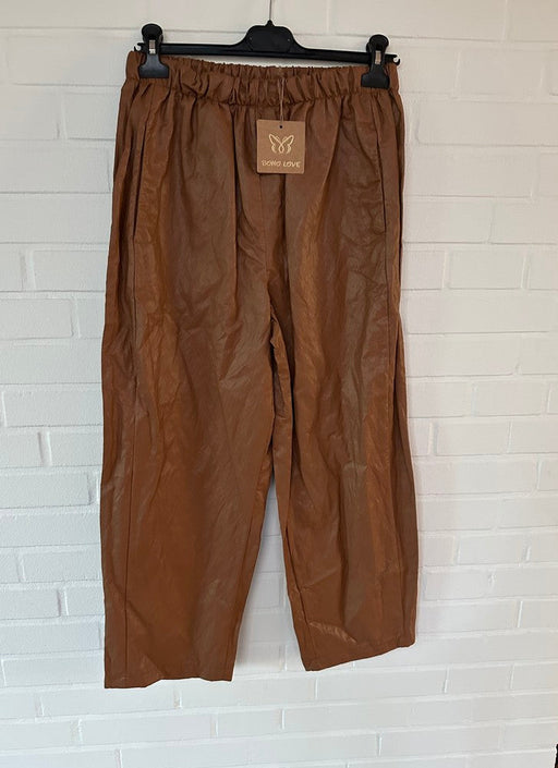 Bukser fra BoHo Love i coated viscose