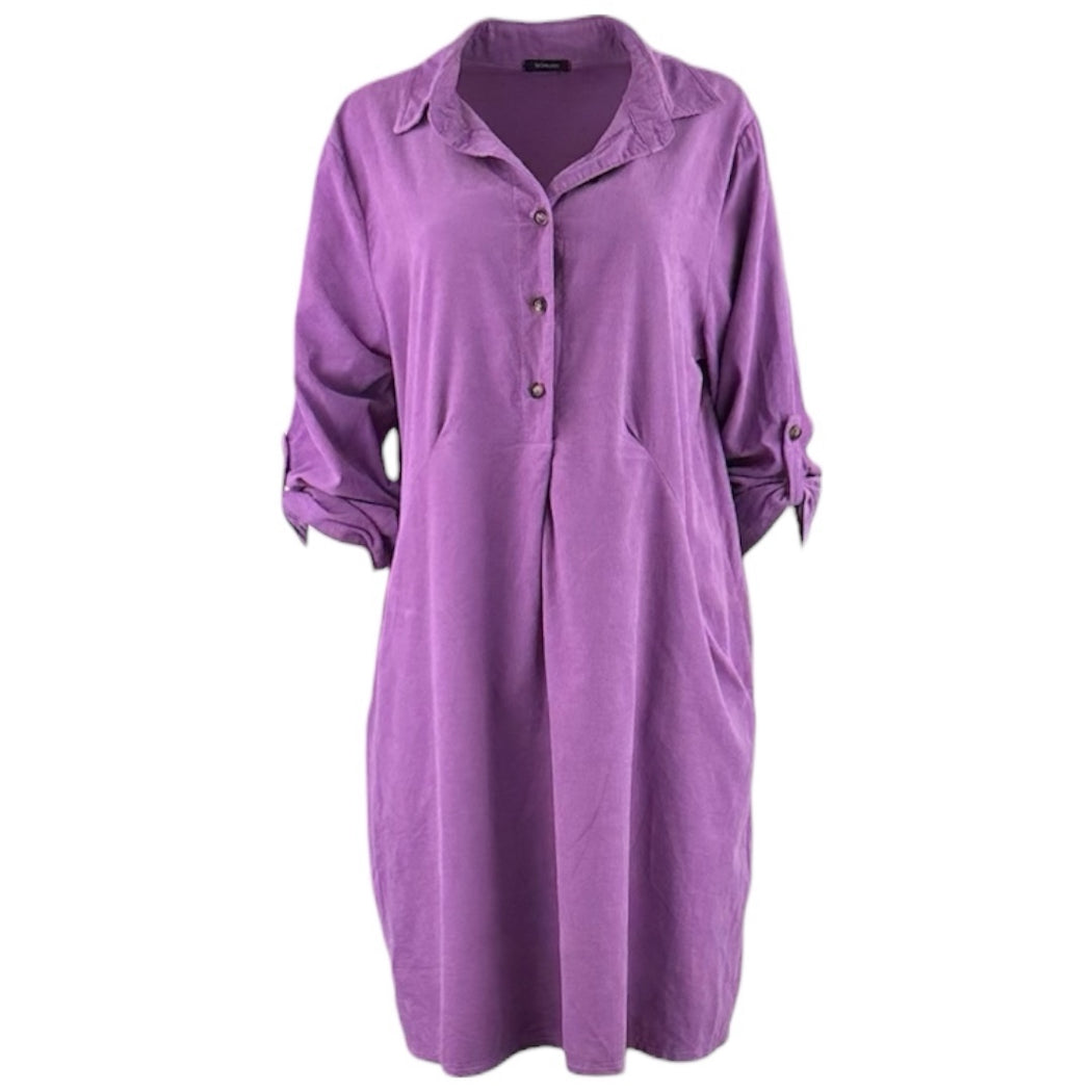 Tunika i babyfløjl model Cecilia fra Skovbjerg