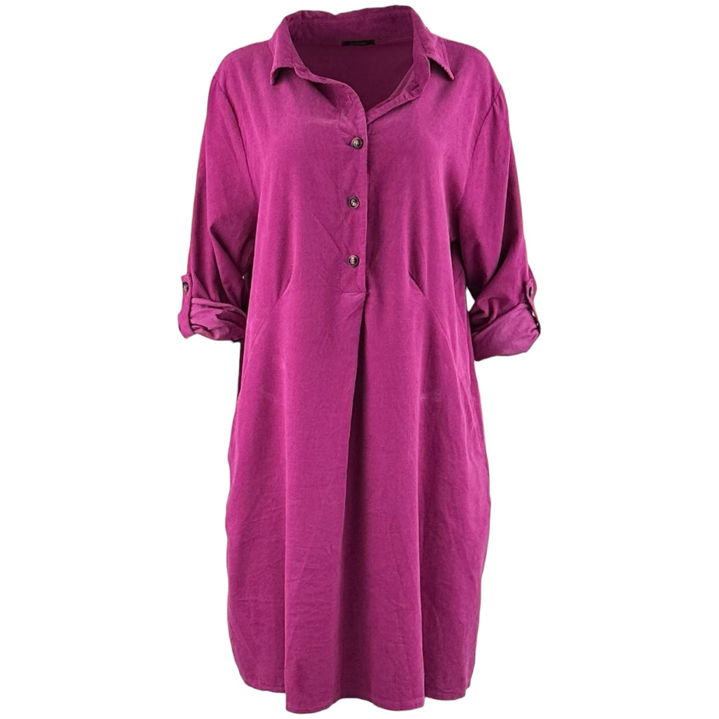 Tunika i babyfløjl model Cecilia fra Skovbjerg