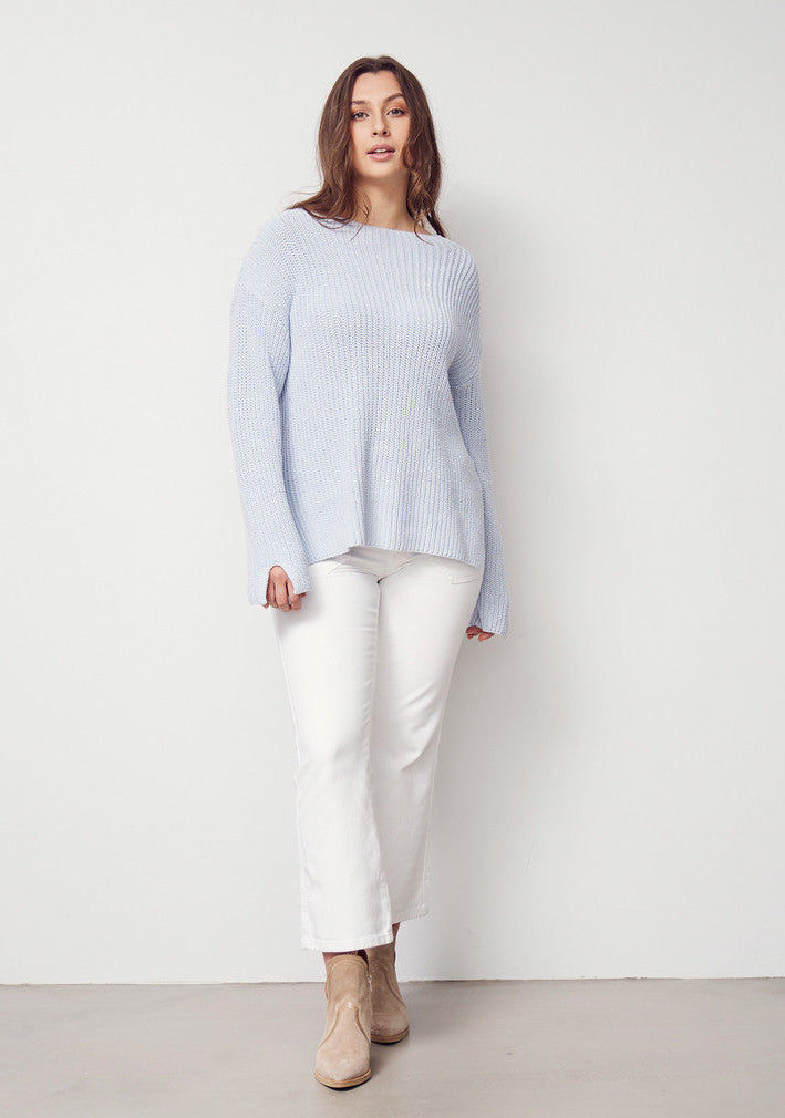 Jeans model Como Flare twill fra Isay