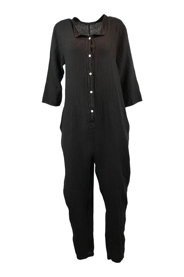 Jumpsuit i hør model Ellie