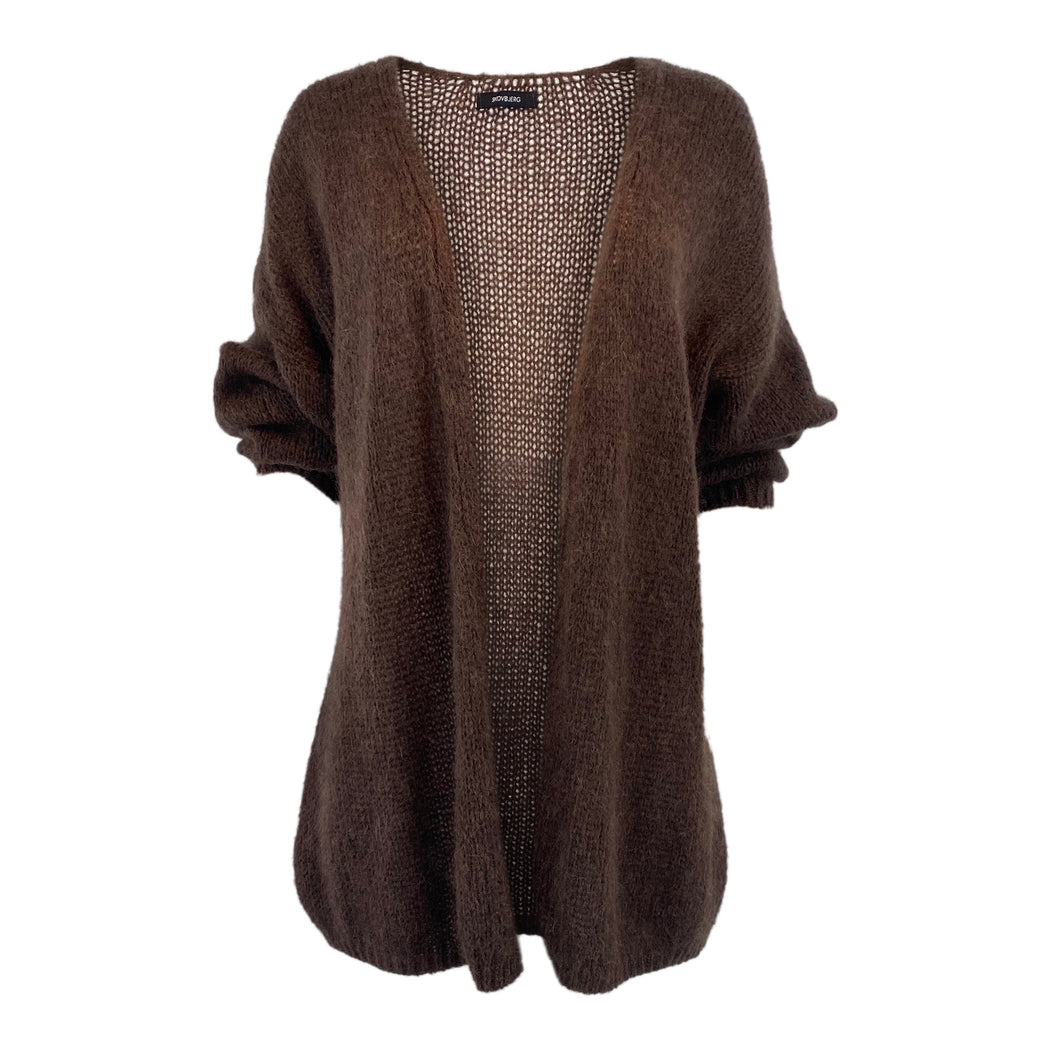 Kid Mohair mix cardigan fra Skjovbjerg