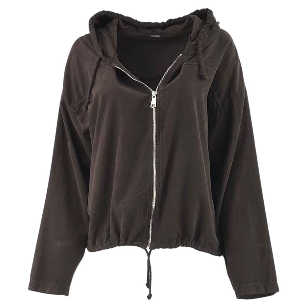 Hoodie i babyfløjl model Molly fra Skovbjerg