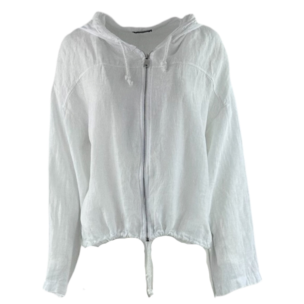 Hoodie i hør model Molly fra Skovbjerg