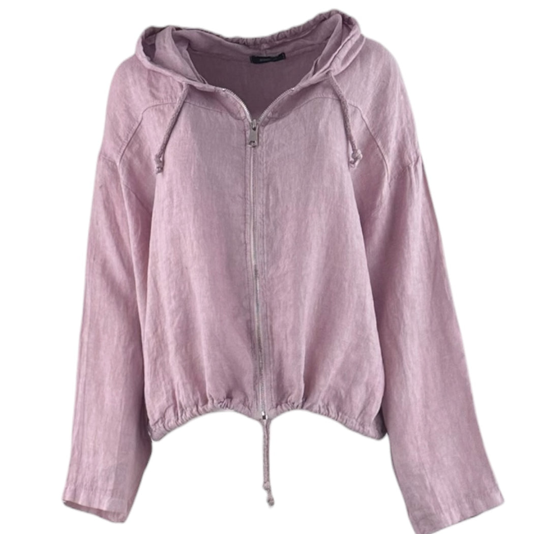 Hoodie i hør model Molly fra Skovbjerg