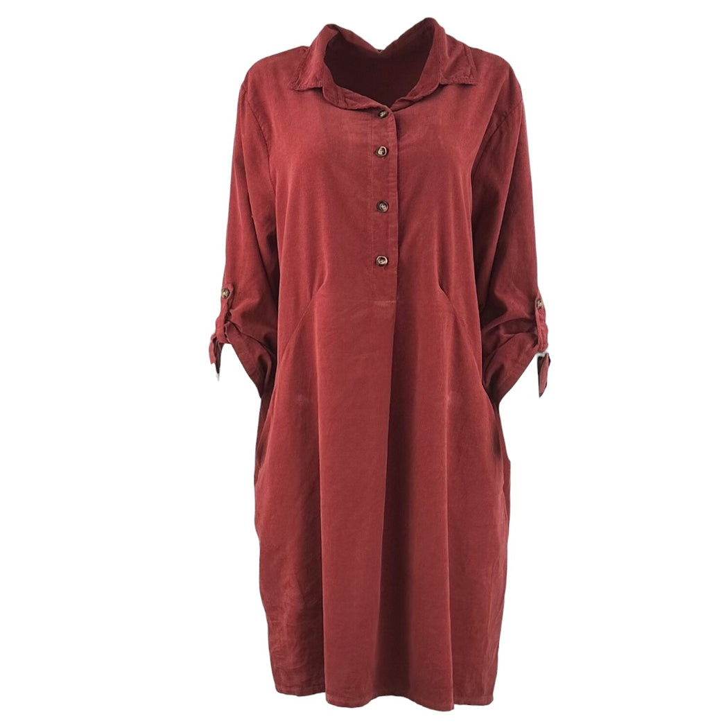 Tunika i babyfløjl model Cecilia fra Skovbjerg