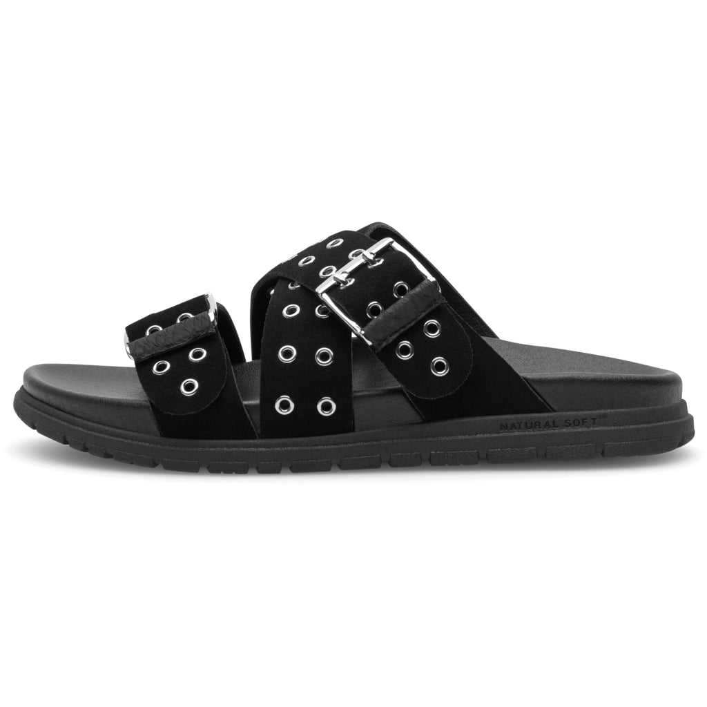 Sandal med nitter fra Woden, model TIlde